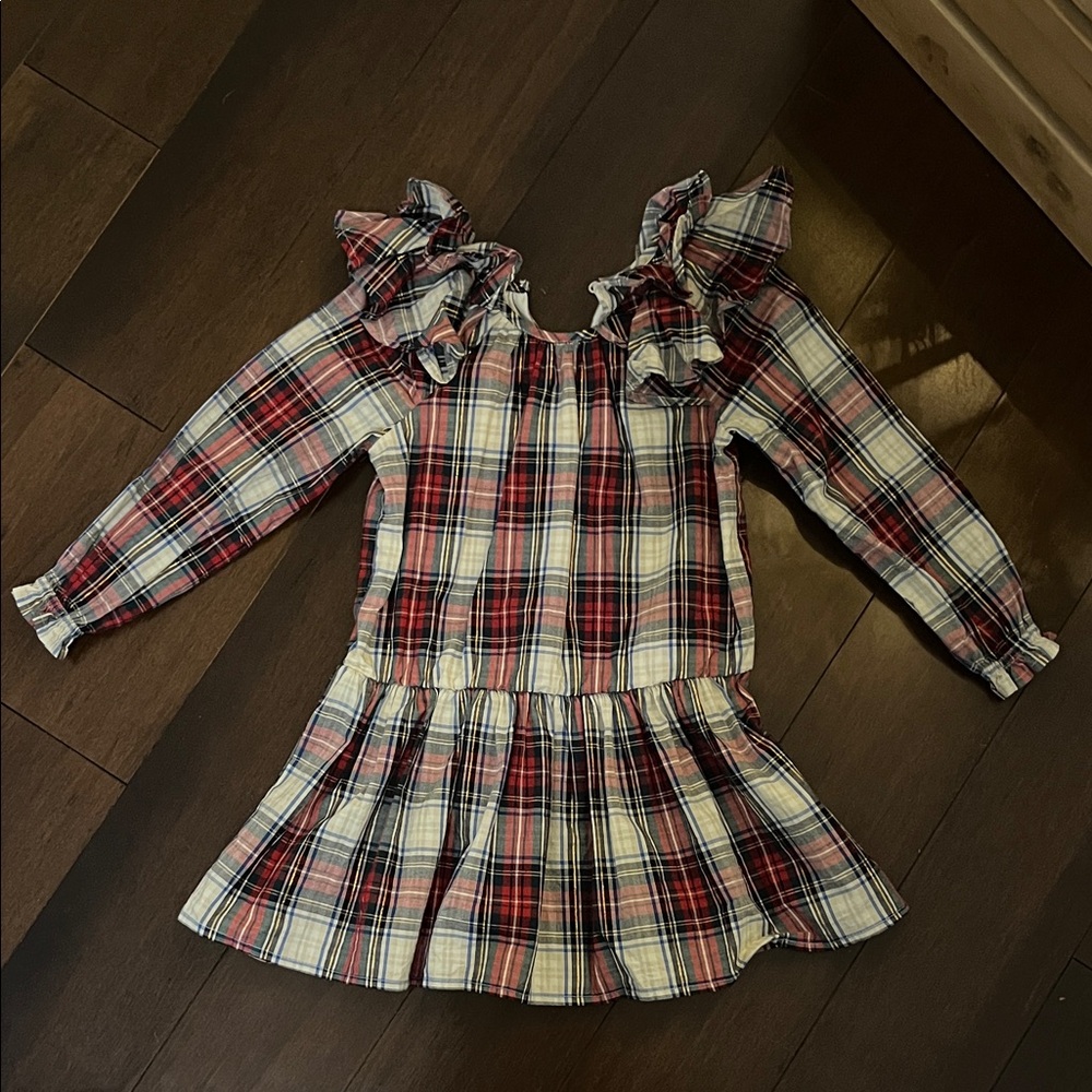 GAP Multicolor Plaid Toddler Dress